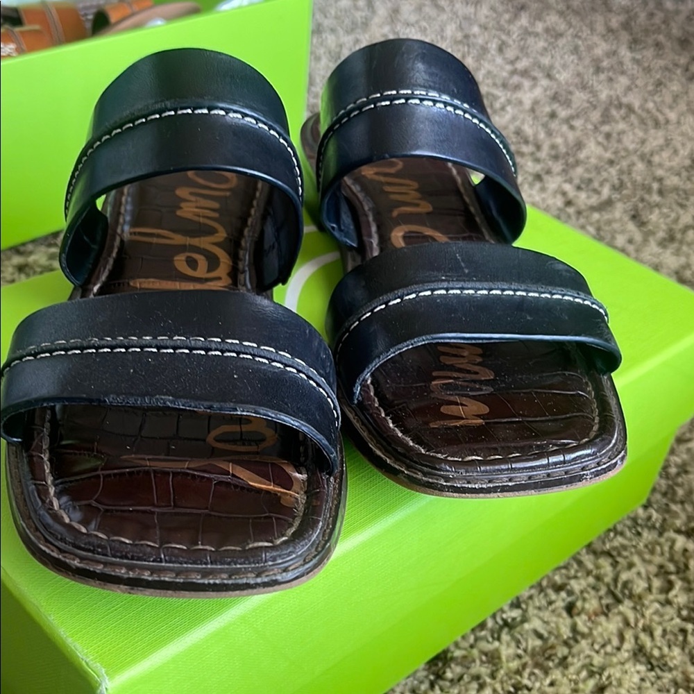 Sam Edelman Women's Haydee Slide Sandal, Black - Picture 8 of 11